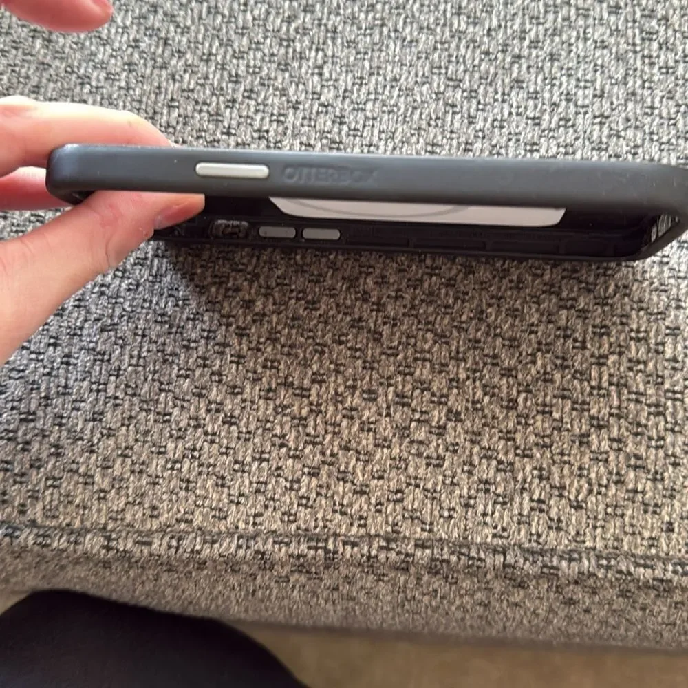 iPhone 12 otterbox case black